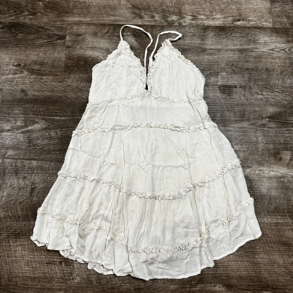 ILLA ILLA White Mini Dress Size Small